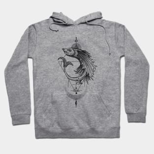 flying fish Hoodie